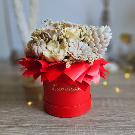 Herbst Flower Box S – Sojawachs Melts | Duft Kürbiswald