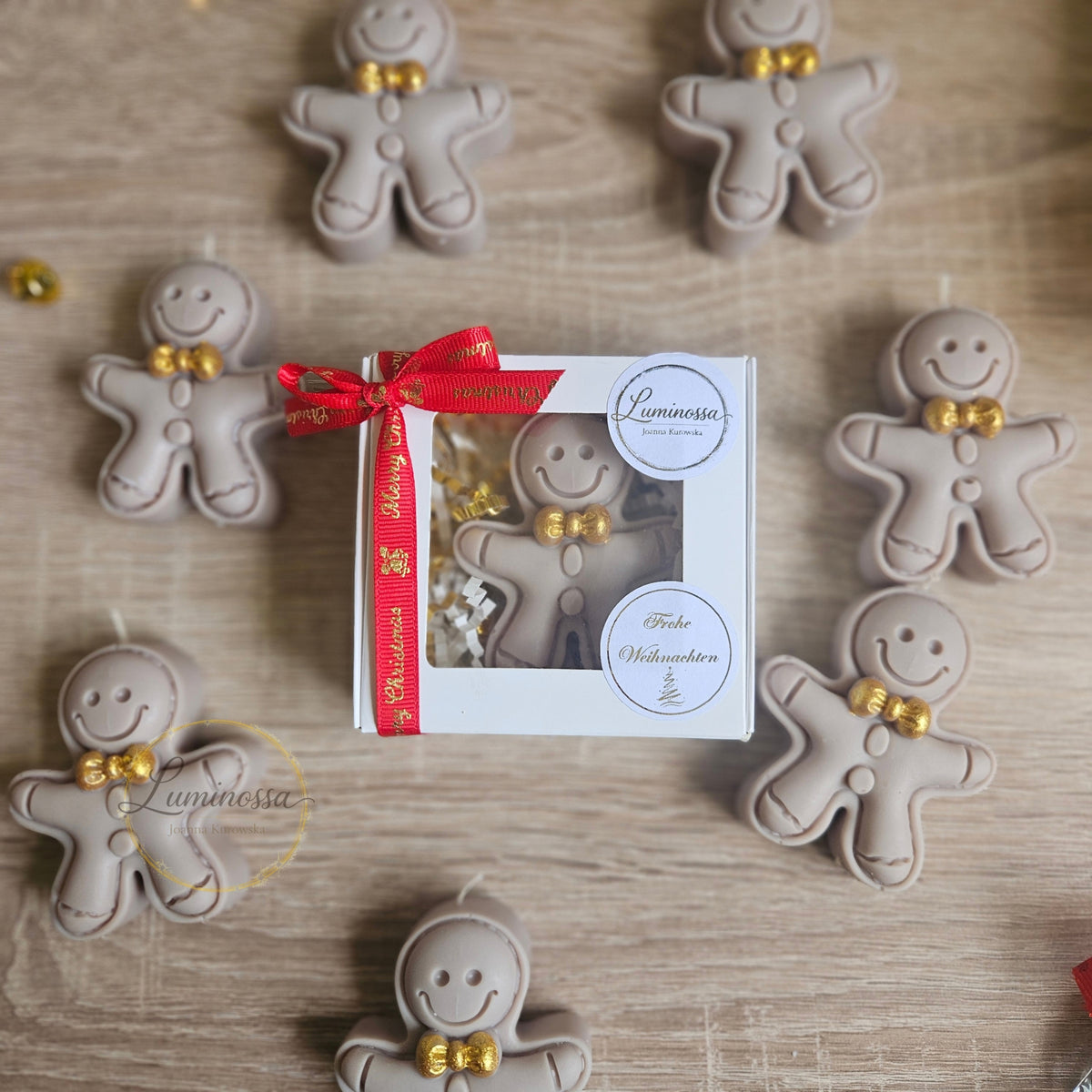 Kleine Sojakerzen als Kundengeschenk & Mitbringsel – Weihnachten | Luminossa