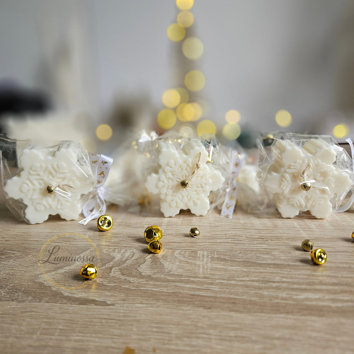 Kleine Sojakerzen als Kundengeschenk & Mitbringsel – Weihnachten | Luminossa