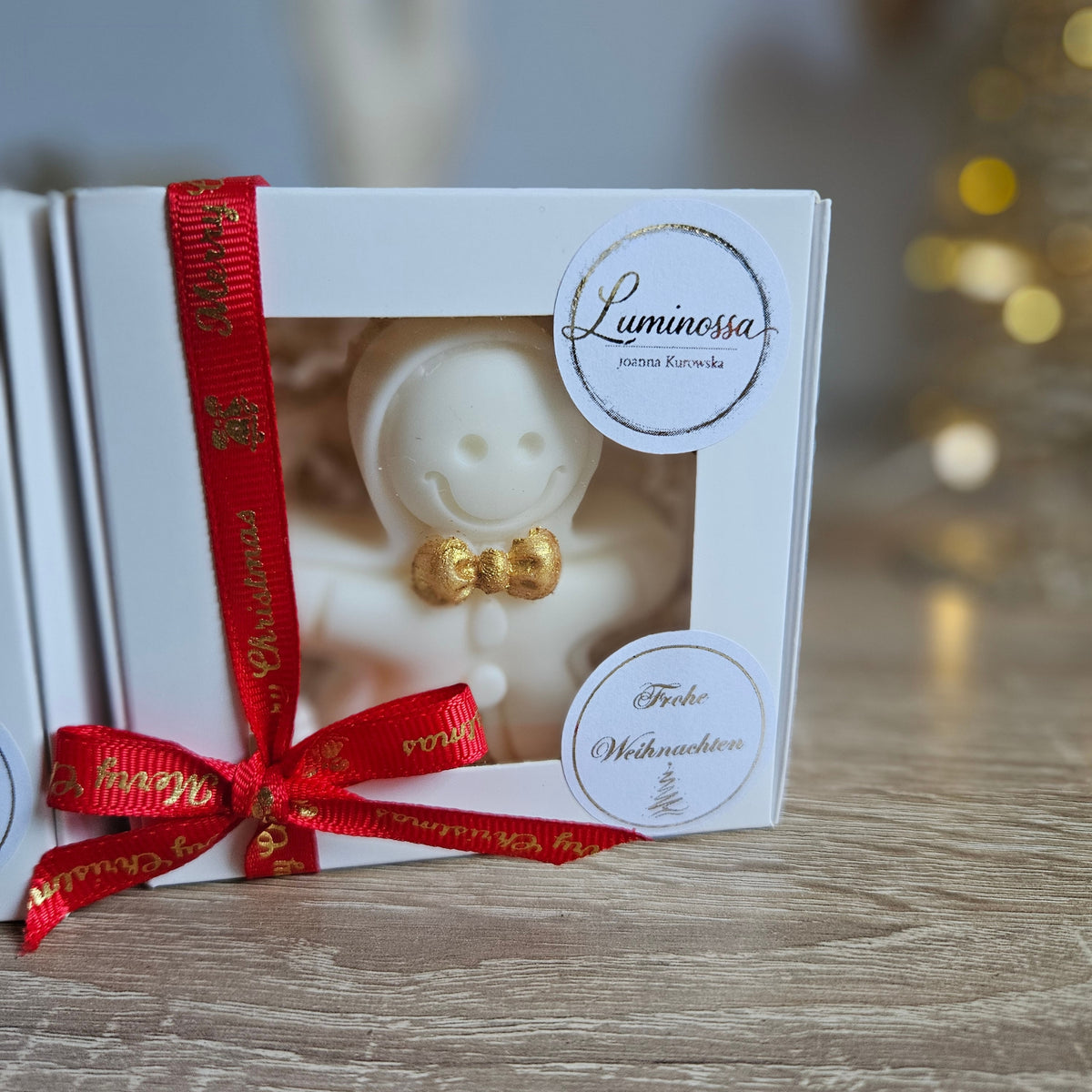 Kleine Sojakerzen als Kundengeschenk & Mitbringsel – Weihnachten | Luminossa