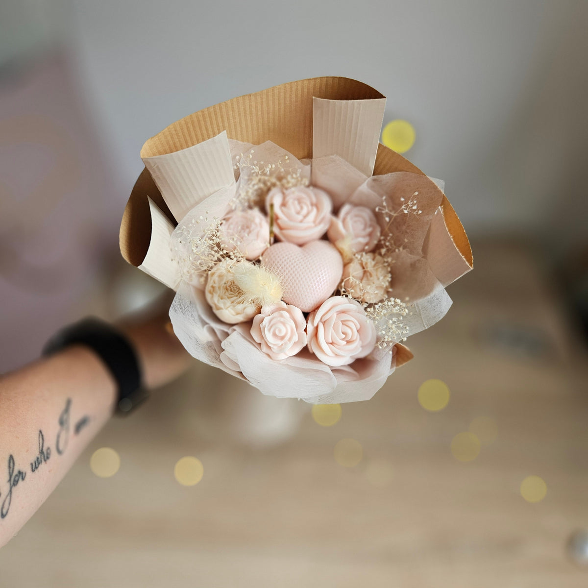 Duftwachs Rosen Himbeere & Rose – Sojawachs für Keramik-Aromalampe – Handmade