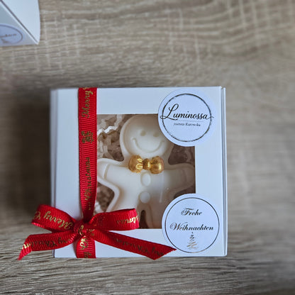 Kleine Sojakerzen als Kundengeschenk & Mitbringsel – Weihnachten | Luminossa