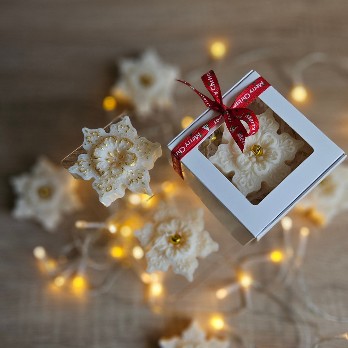 Kleine Sojakerzen als Kundengeschenk & Mitbringsel – Weihnachten | Luminossa