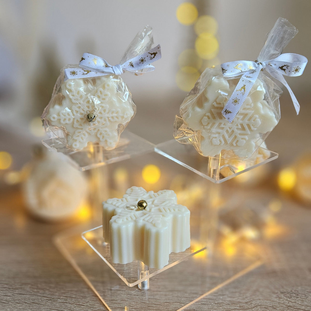 Kleine Sojakerzen als Kundengeschenk & Mitbringsel – Weihnachten | Luminossa