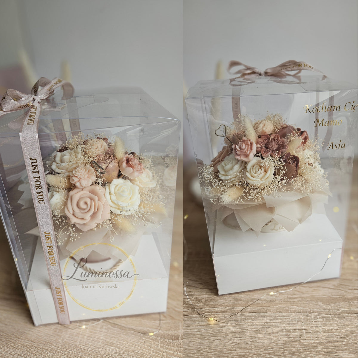 Flower Box M – Duftwachs Dark Secret | Sojawachs