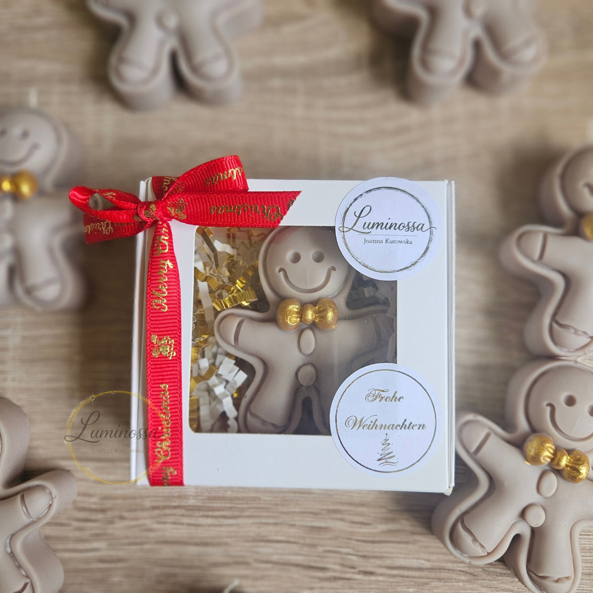 Kleine Sojakerzen als Kundengeschenk & Mitbringsel – Weihnachten | Luminossa
