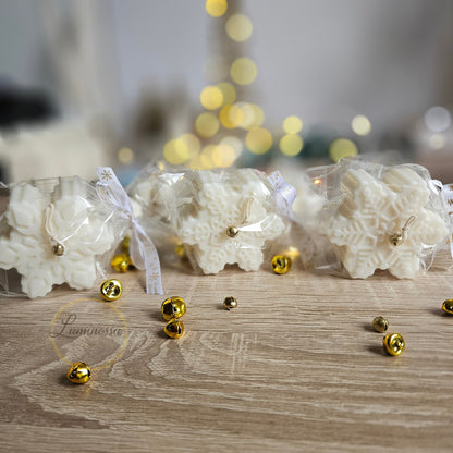 Kleine Sojakerzen als Kundengeschenk & Mitbringsel – Weihnachten | Luminossa